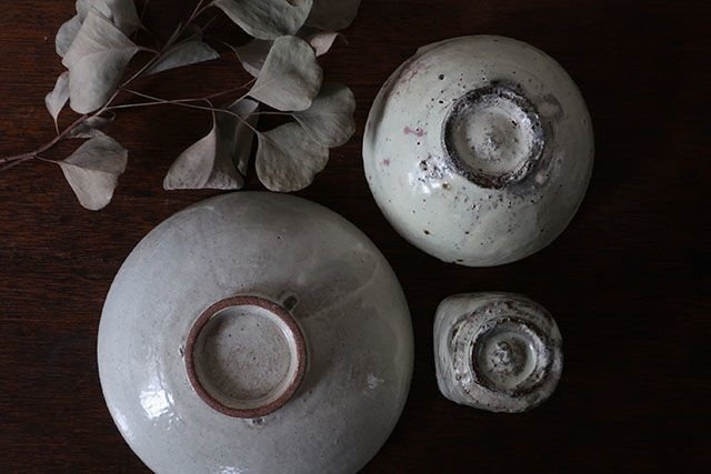 粉引のうつわ